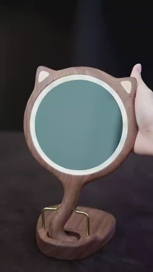 Valentines Day Gifts for Her Cat Mirror